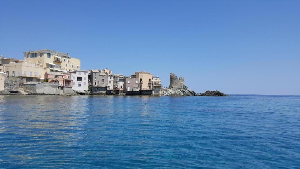 Cap Corse Uribellinu 1, Petit Dejeuner Partine Esterno foto