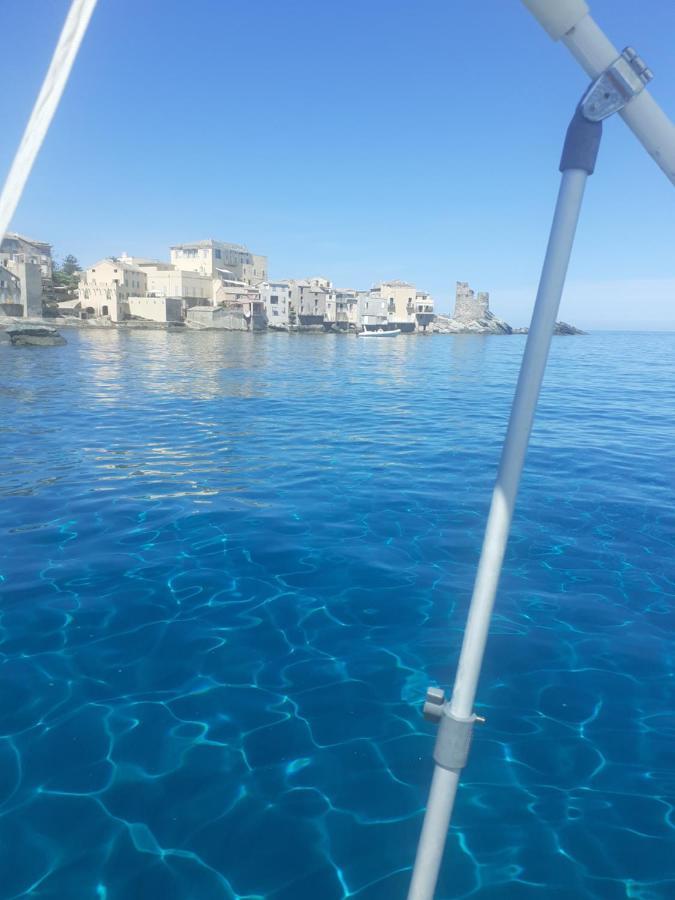 Cap Corse Uribellinu 1, Petit Dejeuner Partine Esterno foto