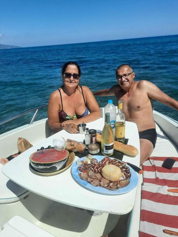 Cap Corse Uribellinu 1, Petit Dejeuner Partine Esterno foto