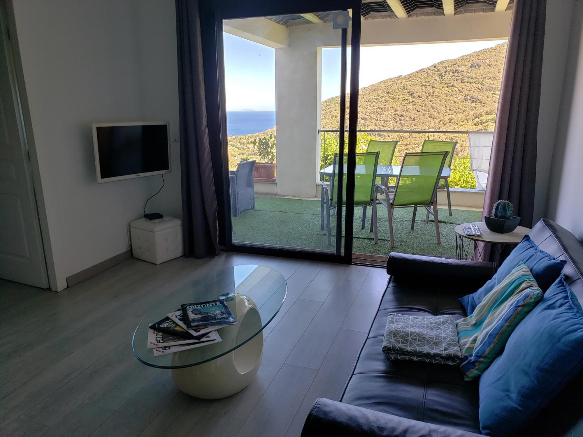 Cap Corse Uribellinu 1, Petit Dejeuner Partine Esterno foto